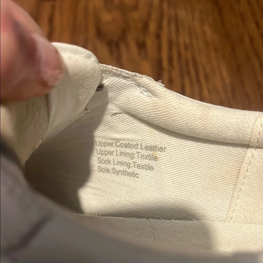 Madewell MWL White Leather Sneakers - Picture 8 of 11